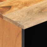 vidaXL Meuble TV 80x34x46 cm bois d'acacia massif