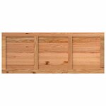 vidaXL Dessus de table marron clair bois chêne massif rectangulaire