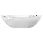 vidaXL Lavabo 40  x 33 x 13 5 cm Céramique Argenté