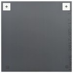 vidaXL Miroir mural carré 40 x 40 cm Verre