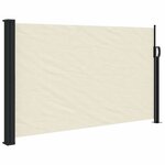 vidaXL Auvent latéral rétractable crème 117x300 cm