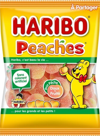 Haribo Bonbons peaches