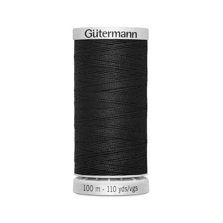 Gütermann Fil à coudre 'Extra Fort M 782' SB, Couleur : noir 000 GÜTERMANN