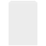 vidaXL Armoire pour machine à laver avec porte Blanc 87 x 60 x 89 cm