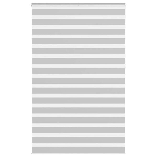 vidaXL Store zèbre gris clair largeur du tissu 145 9 cm polyester