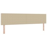 vidaXL Lit à Ressorts avec Matelas Vert Clair Gris 200x200 cm Tissu en Velours Côtelé