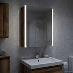 vidaXL Armoire Miroir de Salle de Bain Bois ancien 33 x 11 5 x 50 cm
