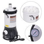 vidaXL Pompe filtrante de piscine 185 W 4 4 m³/h