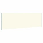 vidaXL Auvent latéral rétractable de patio 200x600 cm Crème