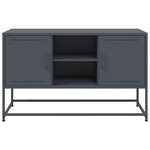 vidaXL Buffet vert olive 36x39x123 cm acier