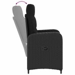 vidaXL Ensemble de Tables Basses 7 pc Noir