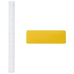 vidaXL Films pour fenêtre 2 Pièces dépoli motif d'étoiles PVC