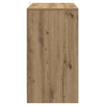 vidaXL Buffet chêne artisanal 70x41x75 cm bois d'ingénierie