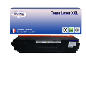 Toner compatible avec Brother TN325 TN326  pour Brother HL-L8250CDN, L8350CDW, 4570CDW, 4570CDWT, 4140CN, 4150CDN  Jaune - 3 500 pages - T3AZUR