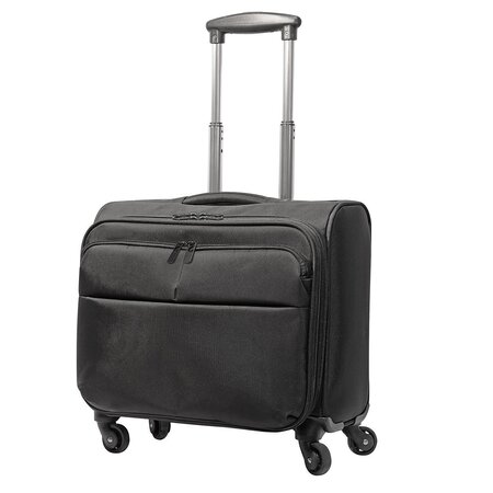 Valise cabine trolley ordinateur portable - 6806- noir