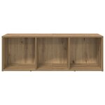 vidaXL Meuble TV avec stockage chêne artisanal Bois d'ingénierie