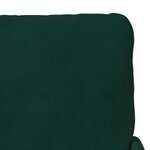 vidaXL Canapés avec coussin Vert foncé 60 x 56 x 80 cm Contreplaqué