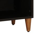 vidaXL Buffet avec porte Noyer 80 x 33 x 75 cm Bois de mangue massif
