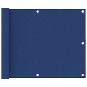 vidaXL Écran de balcon Bleu 75x600 cm Tissu Oxford