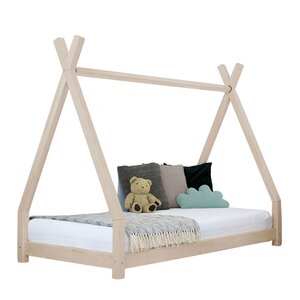 Lit tipi enfant NAKANA 120 x 200 beige