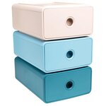 Module De Classement Tiny Box 1 Tiroir Skandi - Bleu Pacifique - Exacompta