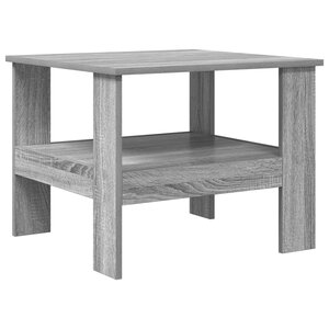 vidaXL Table basse Gris Sonoma 57 x 55 x 45 cm Bois d'ingénierie