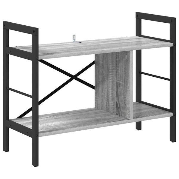 vidaXL Étagère Gris Sonoma 75 x 30 x 58 5 cm Bois d'ingénierie