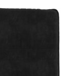 vidaXL Chaises à manger lot de 6 noir velours