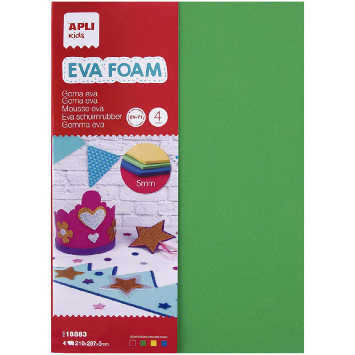 20 feuilles de papier mousse EVA mode Flexible sûr Portable feuilles de  mousse Art artisanat papier bricolage matériaux 