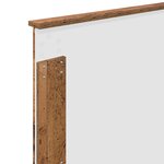 vidaXL Tête de lit Bois Ancien 100 cm Bois d'ingénierie