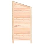 vidaXL Remise de jardin 55x52x112 cm Bois de sapin solide