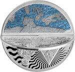 Pièce de monnaie en Argent 5 Dollars g 62.2 (2 oz) Millésime 2023 Three-Dimensional ARK OF NOAH 3D