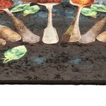 vidaXL Tapis de cuisine multicolore 60x180 cm lavable antidérapant