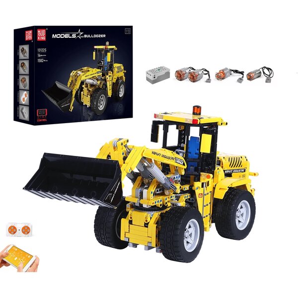 Mould King 13122S - Chargeuse à godet télécommandée