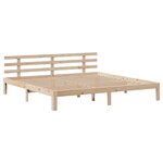 vidaXL Cadre de lit avec tiroirs sans matelas 200x200 cm