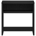 vidaXL Tables de chevet 2Pièces chêne noir 40x30x40cm bois d'ingénierie