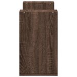vidaXL Meubles TV 2 Pièces chêne marron 75x30x50 cm bois ingénierie