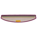 vidaXL Tapis de marches d'escalier 15 Pièces Rose 65x21x4 cm