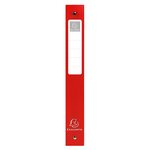 Classeur 4 Ann. 30 mm Dos de 40mm PP rigide 10/10e A4 maxi Rouge EXACOMPTA
