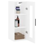 vidaXL Armoire murale blanc 34 5x34x90 cm