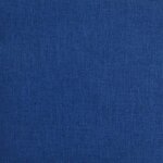 vidaXL Chaises pivotantes à manger lot de 6 bleu tissu