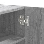 vidaXL Armoire murale sonoma gris 75x35x60 cm bois d'ingénierie