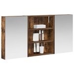 vidaXL Ensemble de Meubles de Salle de Bain 3 Pièces 100 x 10 5 x 50 cm