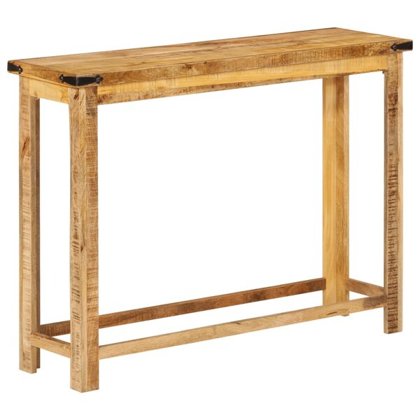 vidaXL Table console 100x30x75 cm bois de manguier solide