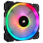 CORSAIR Lot de 2 ventilateurs LL140 RGB - Dual Light Loop LED 140mm - Lighting Node PRO