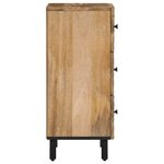 vidaXL Armoire latérale 40x33x75 cm bois massif de manguier