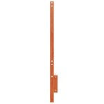 vidaXL Tête de lit cire marron 135 cm bois massif de pin
