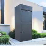 Boîte aux lettres pour colis - ParcelXL® - Boîte à colis - Indépendante - Boîte aux lettres murale - Anthracite - XXL