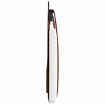 vidaXL Tête de lit suspendue Blanc PU antique