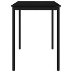 vidaXL Table de salle à manger / Table de repas Bois d'ingénierie